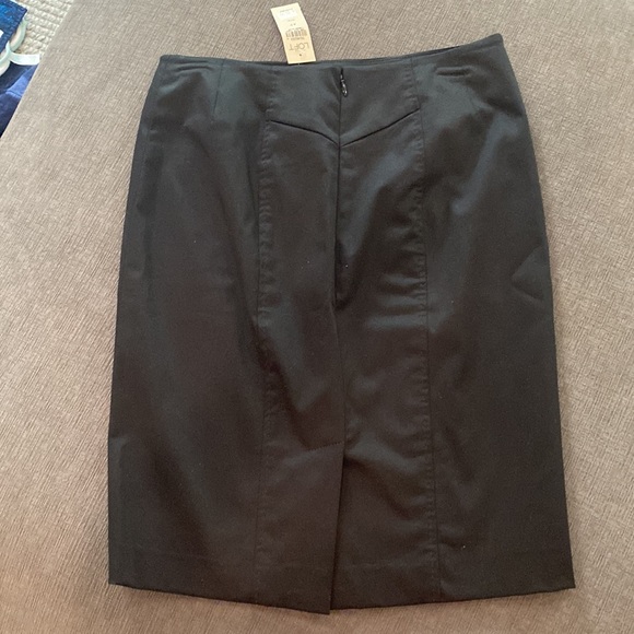 Loft black knee length pencil skirt - Picture 2 of 3